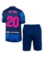 Atletico Madrid Axel Witsel #20 Tredjedraktsett Barn 2024-25 Korte ermer (+ bukser)